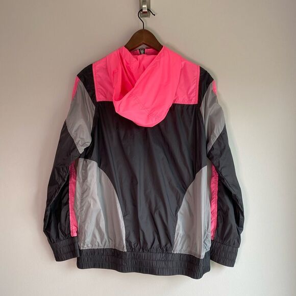 Express Colorblock Windbreaker Jacket 90s Inspo- Size Small - Picture 2 of 7